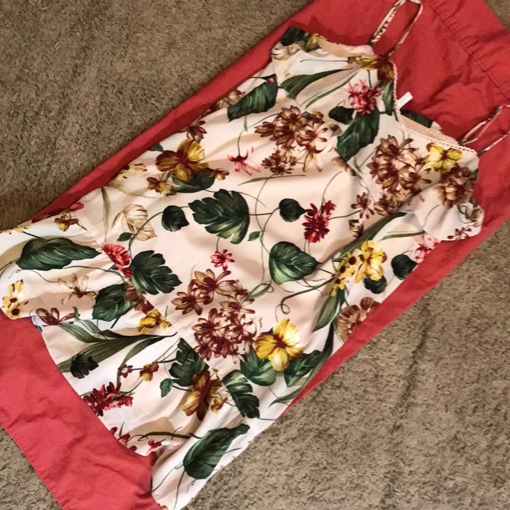 Floral spring dress